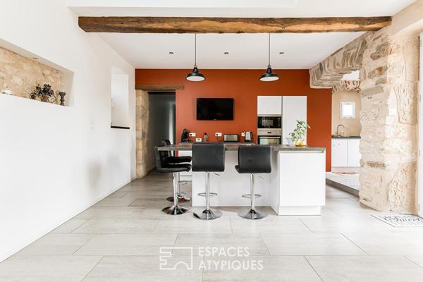 Propriété de caractère avec gîte