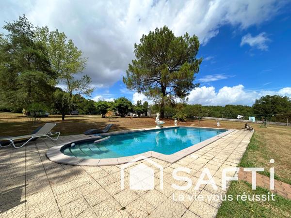 Maison de 235m² avec parc de 11880m² et piscine