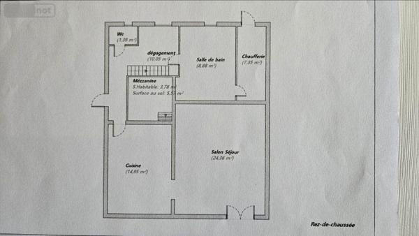 Maison rurale à vendre à La Suze-sur-Sarthe dans la Sarthe (72210), ref : HB-1796