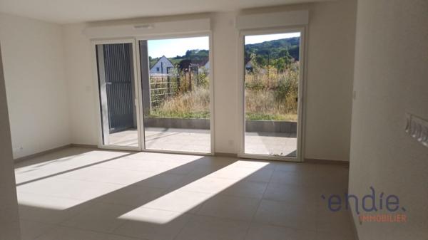 Appartement neuf 3 pièces avec terrasse et jardin à 5 min de Cernay