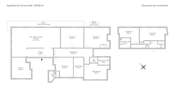 Appartement Neuilly-sur-Seine - LES SABLONS