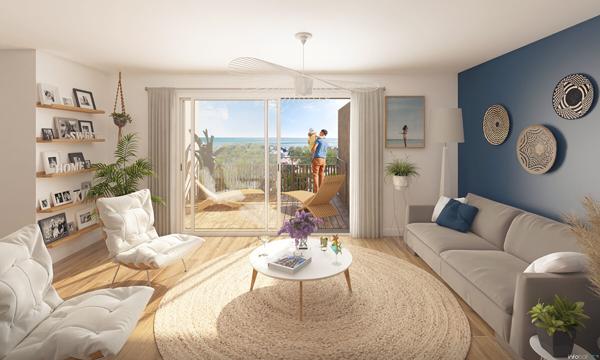 Appartement Saint Nazaire 2 pièce(s) 47.63 m2