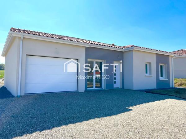 Maison neuve 3 chambres 101 m2 à Casteljaloux