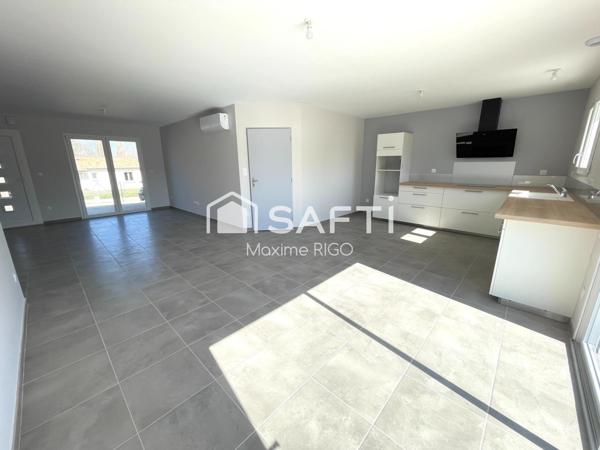 Maison neuve 3 chambres 101 m2 à Casteljaloux