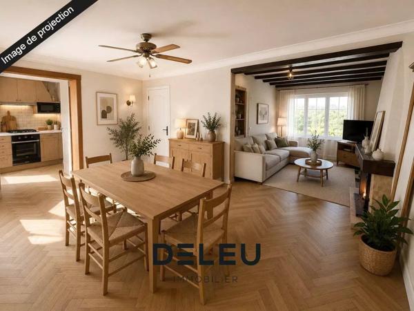 Maison 4 chambres 99 m² avec jardin et garage à Wasquehal proche commodités