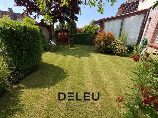 Maison 4 chambres 99 m² avec jardin et garage à Wasquehal proche commodités