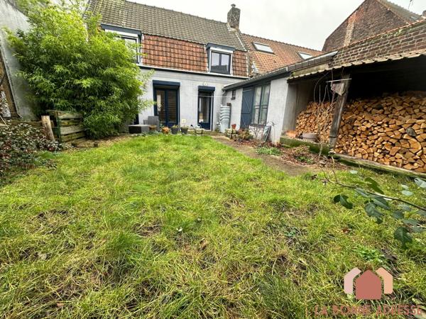 Charmante Flamande 2/3 chambres avec jardin