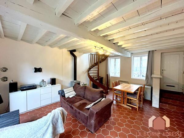 Charmante Flamande 2/3 chambres avec jardin