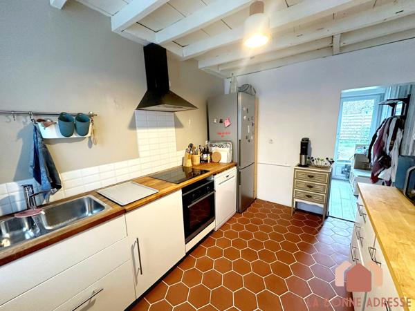 Charmante Flamande 2/3 chambres avec jardin