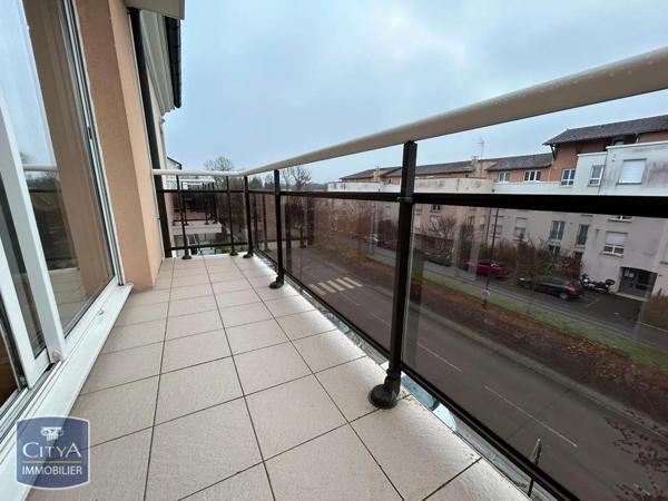 Appartement à louer 2 pièces 43.52m²