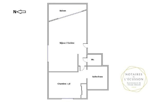 Appartement T2 avec terrasse et garage quartier La Lironde