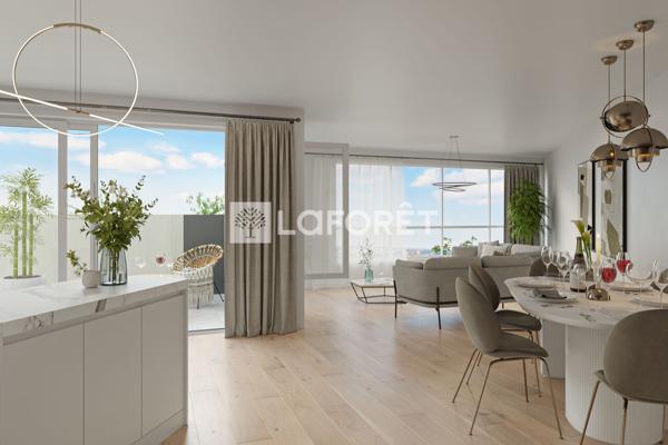 Achat appartement près de Reims - 2 pièce(s) - 50 m² - 209 500 €