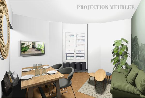 Appartement 2 pièces - 36 m² Exclusivité efficity