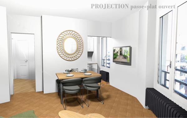 Appartement 2 pièces - 36 m² Exclusivité efficity