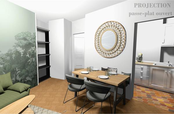 Appartement 2 pièces - 36 m² Exclusivité efficity