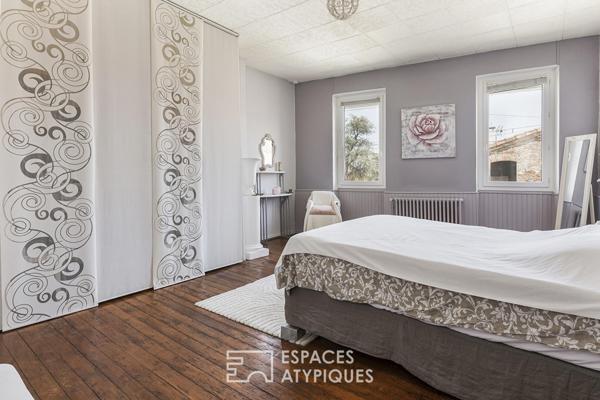 Maison au charme de l’ancien et modernité au sud de Toulouse