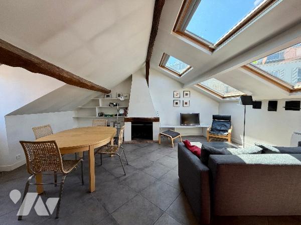 Boulogne-Billancourt – Dernier étage avec charme et volumes – 3 pièces – 83 m² dont 57 m² Carrez