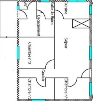 Maison 4 pieces 95m²