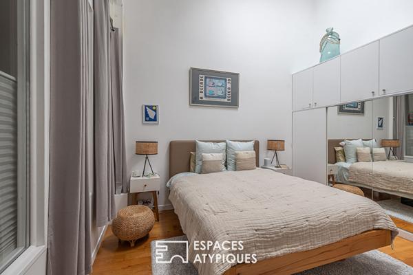 Maison à l’esprit loft avec terrasse