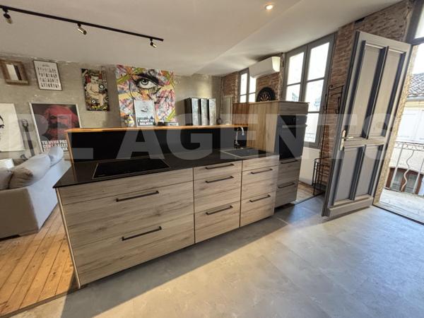 ✨🏡 APPARTEMENT LOFT RÉNOVÉ – PRESTATIONS HAUT DE GAMME – QUARTIER PRISÉ DE MONTAUBAN ✨