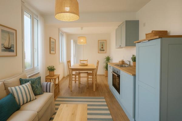 Appartement Rénové à louer 2 pièces BOURGTHEROULDE INFREVILLE (27)