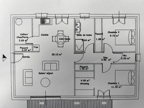 Maison à vendre 192 240 € Trélissac 4 p 80 m² DPE