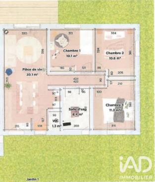 Maison à vendre 4 pièces 70 m² Saint-Hilaire-de-Riez