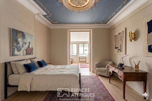 Maison d’artiste à réhabiliter, chargée d’histoire avec jardin et ateliers