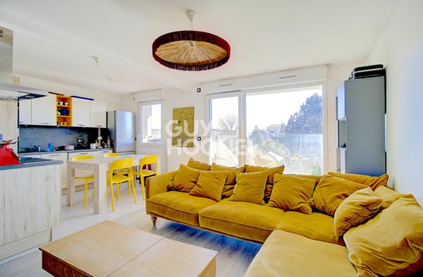 3 pièces avec terrasse et balcon - ROMAINVILLE