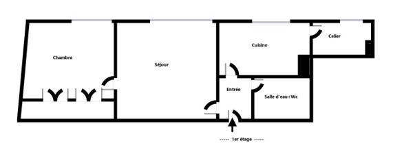 Appartement à vendre 2 pièces 49,16 m² Juvisy-sur-Orge