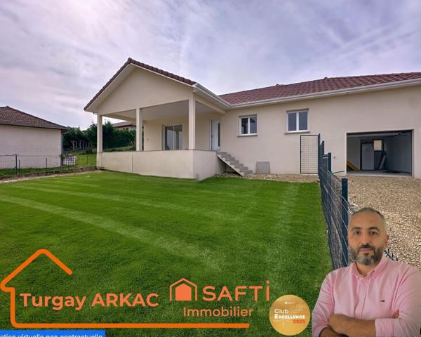 Maison neuve de plain-pied à Belmont – Le confort moderne à portée de main !