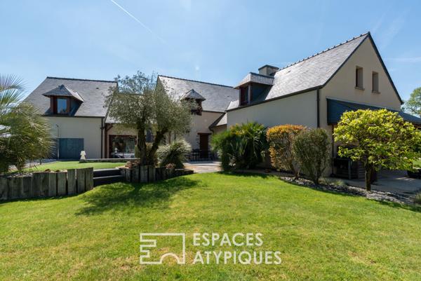Élégante propriété familiale avec vue sur le château de Vitré
