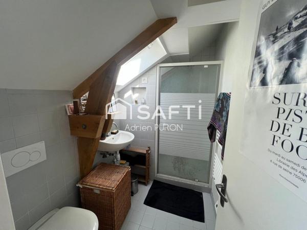 Loft cosy sous mansardes à Pantin