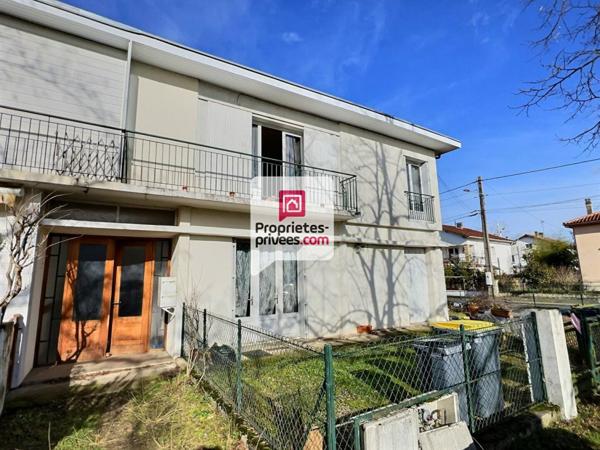 Maison  d'env. 150m² divisée en 2 appartements T4 et T3 proche centre de BERGERAC (24100)