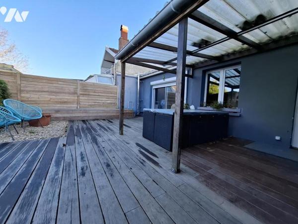 Maison de ville, 3 chambres, jardin