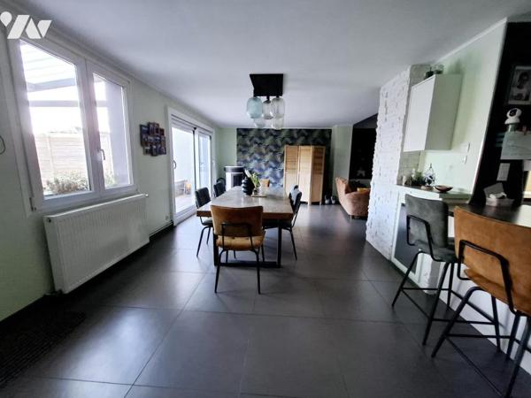 Maison de ville, 3 chambres, jardin