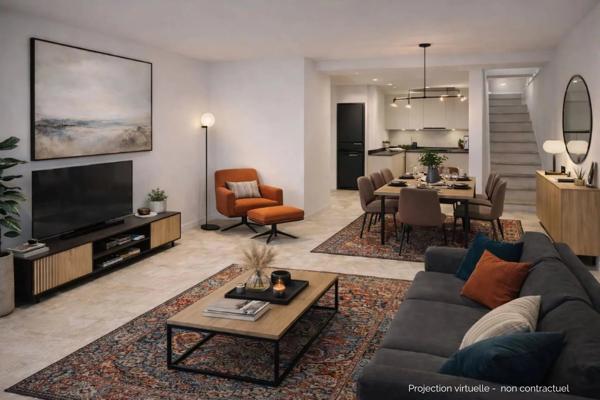 Lyon 6 - Bellecombe - Duplex neuf de 70,5 m² avec terrasse – 3 Chambres