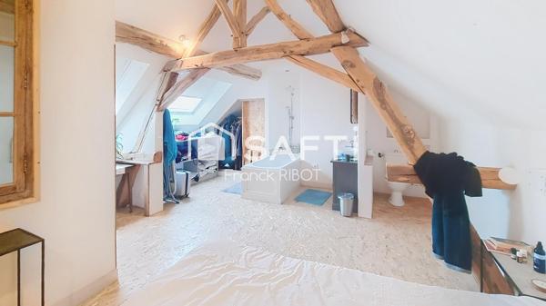 Maison de village de 65m2 avec cour et grange