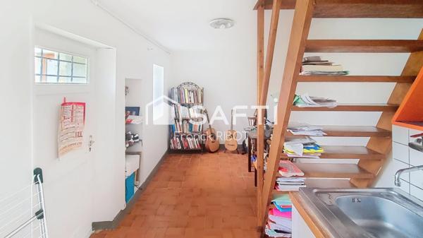 Maison de village de 65m2 avec cour et grange