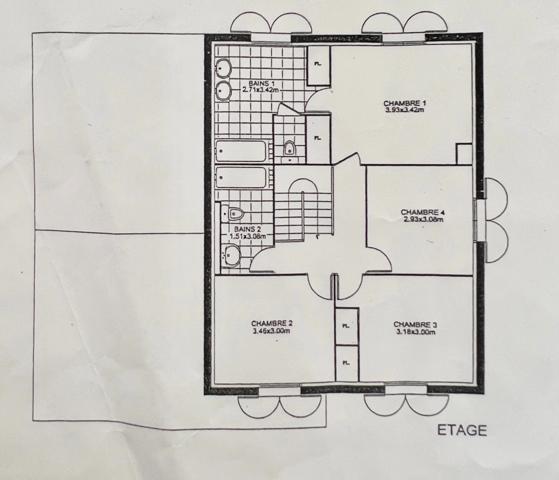 SAINT BEAUZIRE (63) Ajustement de prix: Maison P6 avec suite parentale, 4 chambres, garage, terrasse et jardin clos