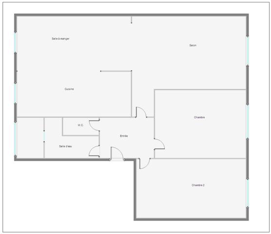 T3 60m2 + GARAGE + CAVE - QUARTIER SAINT DONATIEN