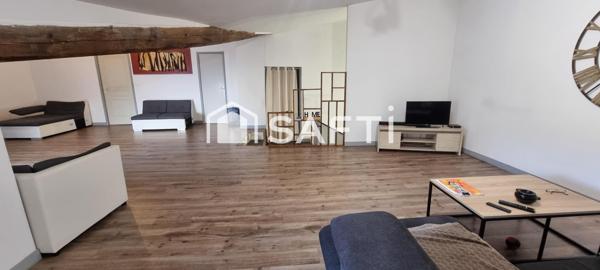 Maison+ local indépendant, 5 chambres et jardin.