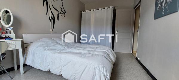 Maison+ local indépendant, 5 chambres et jardin.