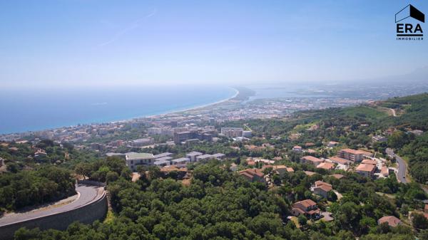 Vente Permis et Terrain Constructible Vue Mer Bastia