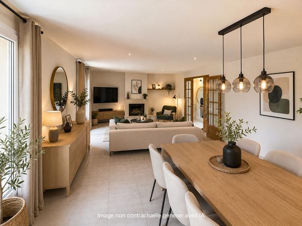 Maison familiale dans un quartier recherché, à seulement 15 minutes d'Angers