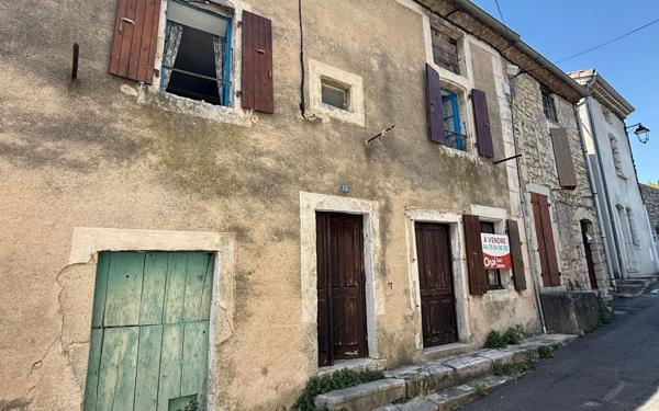 Maison à vendre    3 pièces •  Villeneuve-de-Berg