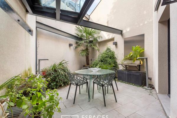 Loft en duplex avec terrasse