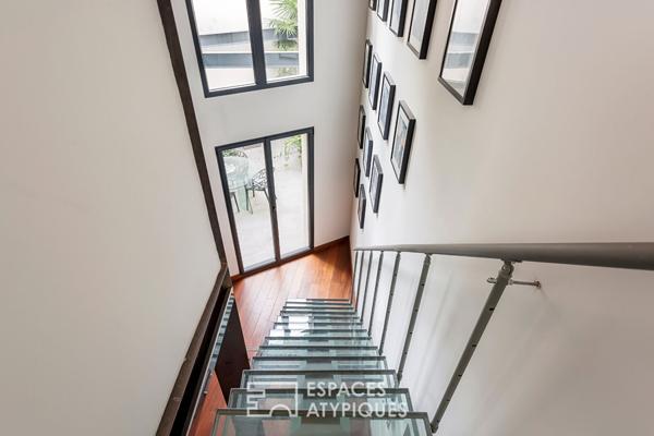 Loft en duplex avec terrasse
