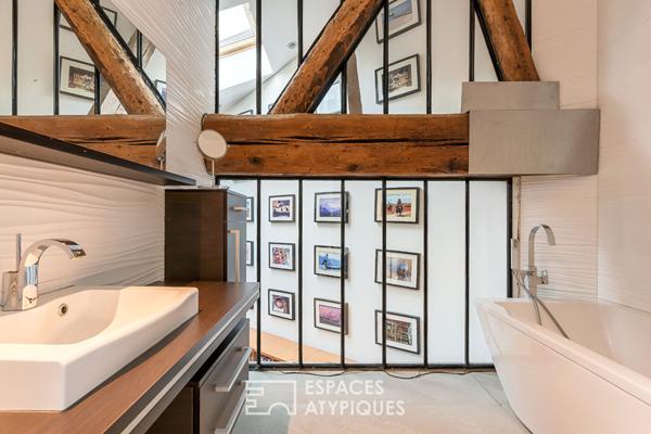 Loft en duplex avec terrasse