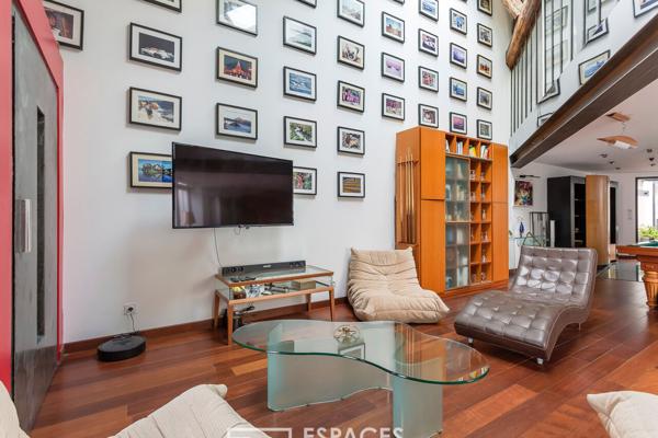 Loft en duplex avec terrasse